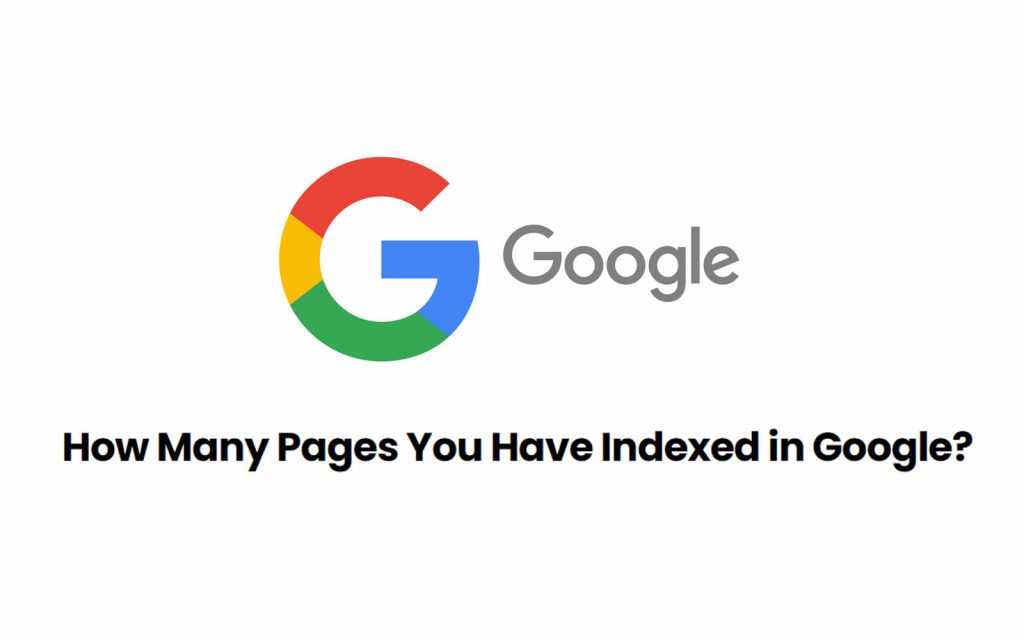 pages indexed in google